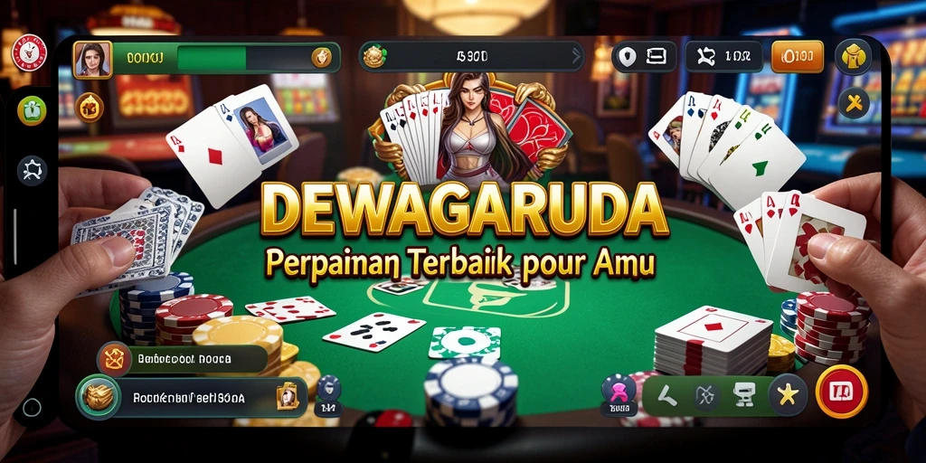 Screenshot menampilkan gameplay mendebarkan dari DEWAGARUDA.