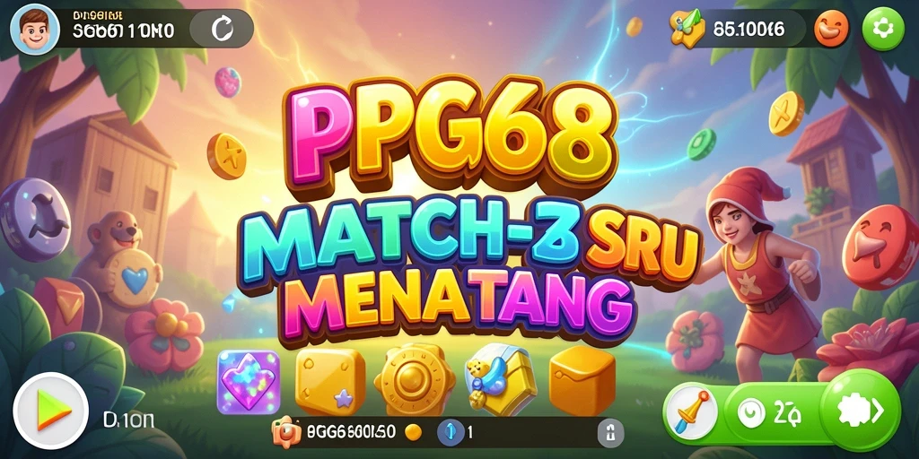 Tampilan gameplay seru dan menantang dalam PGG68.