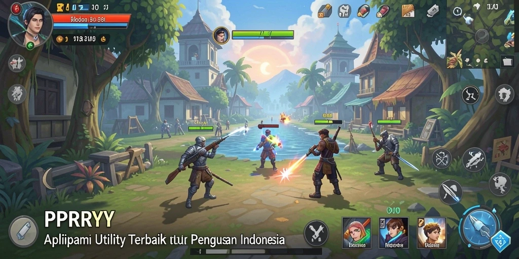 Tangkapan layar PPRRYY menunjukkan antarmuka pengguna yang bersih dan fungsional.