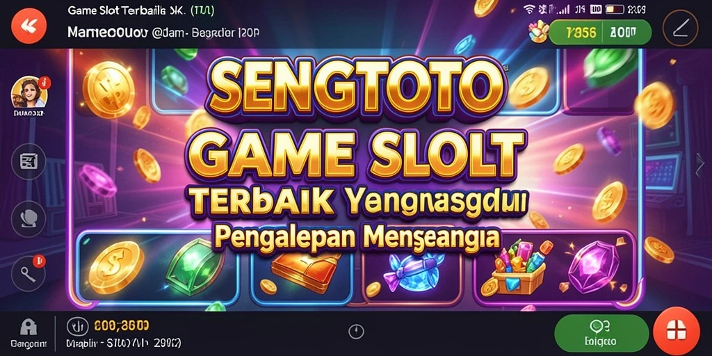 Screenshot gameplay SENGTOTO menampilkan suasana slot yang seru dan menghibur.
