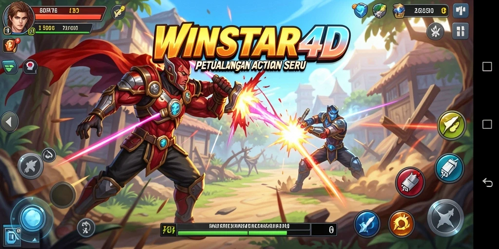 Gameplay seru WINSTAR4D dengan aksi menegangkan.